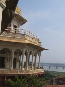 Where Shah Jahan was 'imprisoned'