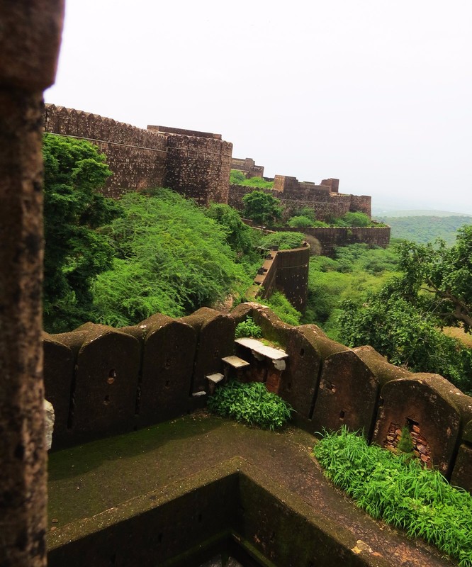Amazing fort left to nature 