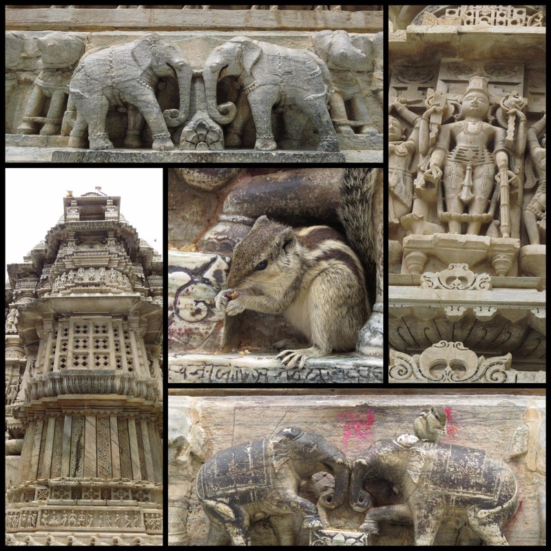 Jagdish temple carvings