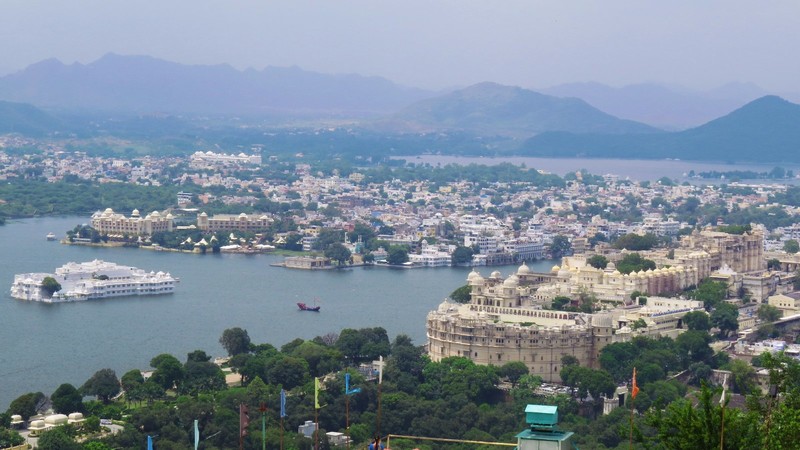 Udaipur from above