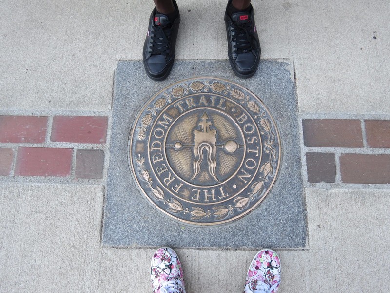 Following the footsteps of the freedom trail