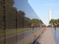 Gone but not forgotten. Vietnam war memorial