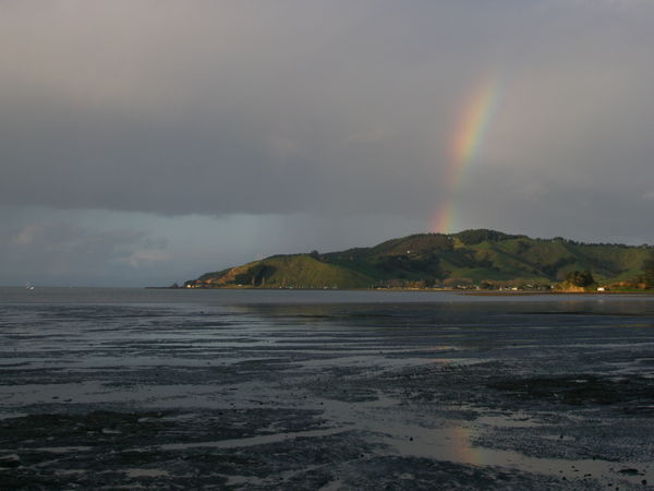 Rainbow over the Coromandel Peninsula