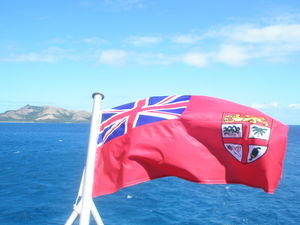 The Fiji flag