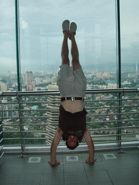 Upside down on the 144th floor