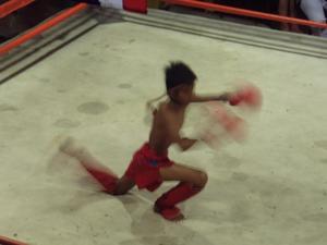 Young Mai Thai fighter