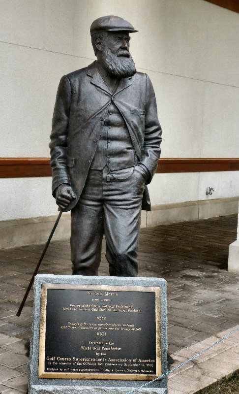 Old Tom Morris (1821-1908), famous keeper of the green at St Andrews