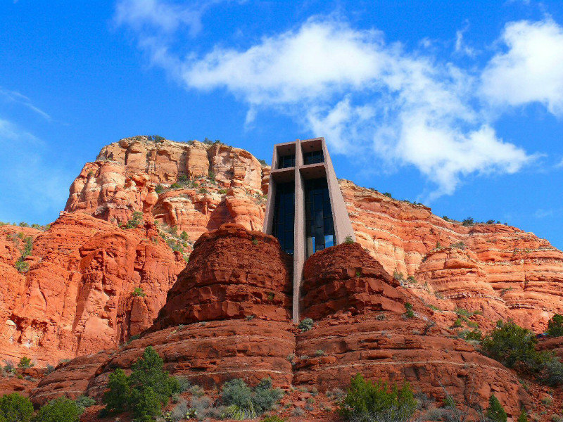 Holy Cross, the famous 'chapel in the rocks'