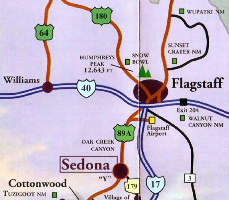 The Lowell is located in Flagstaff, Arizona, north of Sedona.