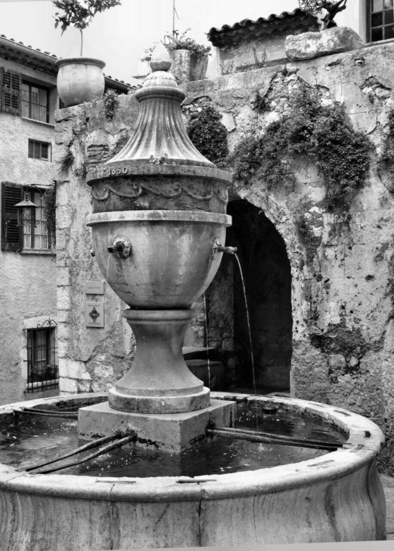 Roman fountain, St Paul de Vence