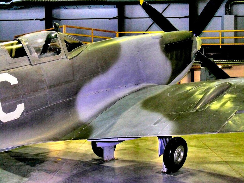 a World War II ''Spitfire'' to my mind the most beautiful fighter ever built
