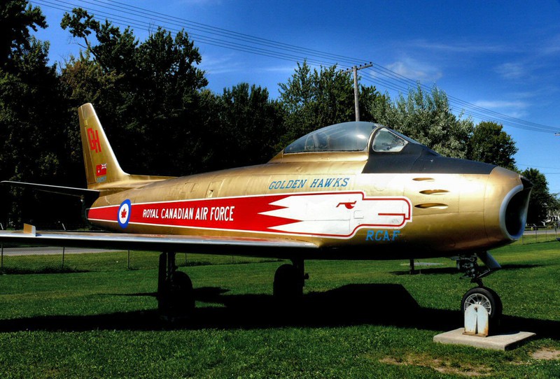 The CF-86 ''Sabre'' (1948-1958) was widely considered the finest fighter of the Korean War.