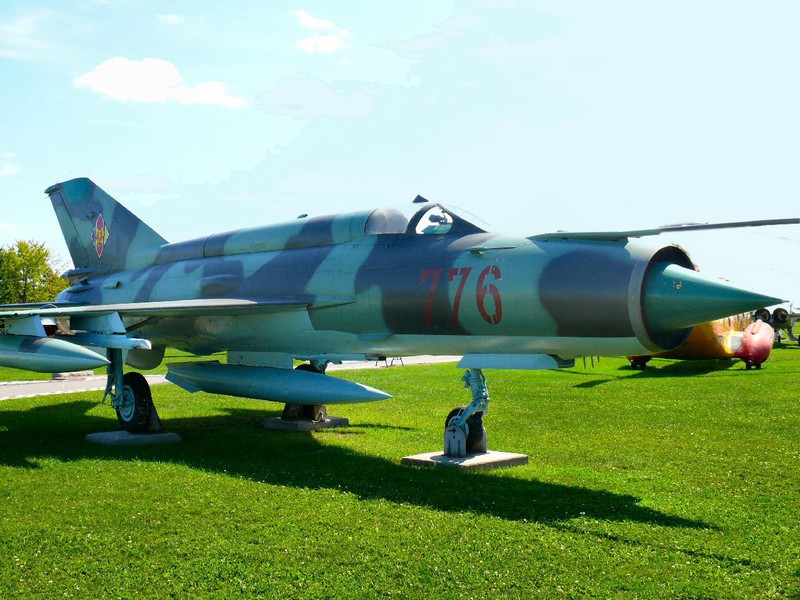 Russian MIG-21 ''Fishbed'' (1959-1985), still used in 3 air forces
