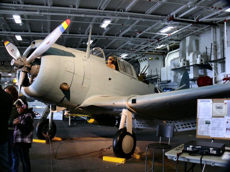 The SBD Dauntless was the main WWII dive bomber, sinking more Japanese ships than any other plane.