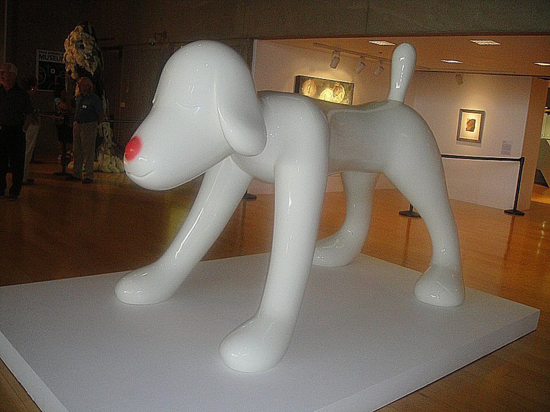 like this big ceramic dog