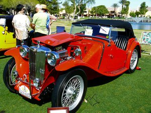The 1948 MG TC has been credited with starting the post-war British sports car craze.
