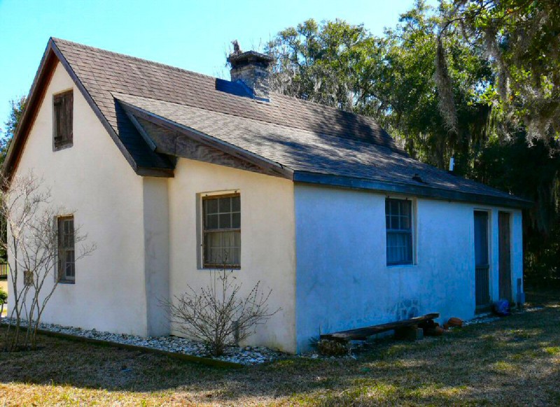 former slave cottage built of ''tabby''