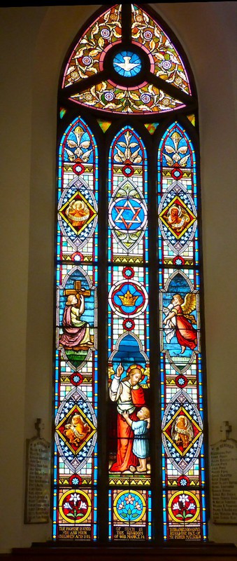 main window, St Peter's