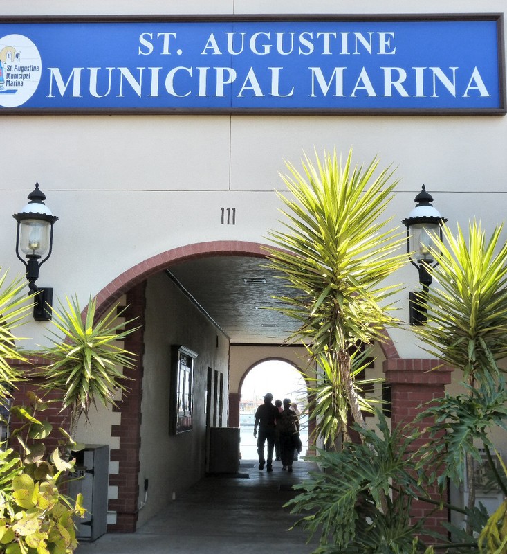 entrance to municipal Marina
