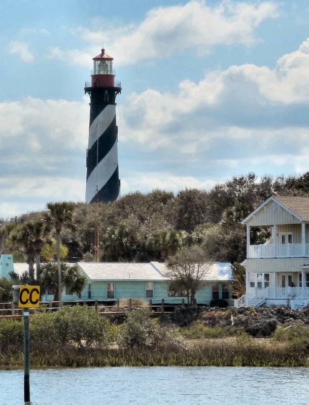St Augustine lighthouse on Anastasia Island