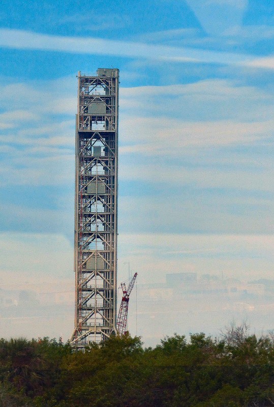 Launch pads undergo tremendous stresses, so must be  frequently refurbished.