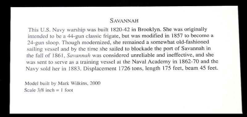 USS ''Savannah'' information