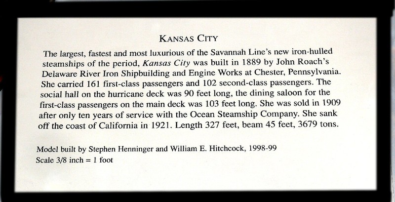 SS ''Kansas City'' information
