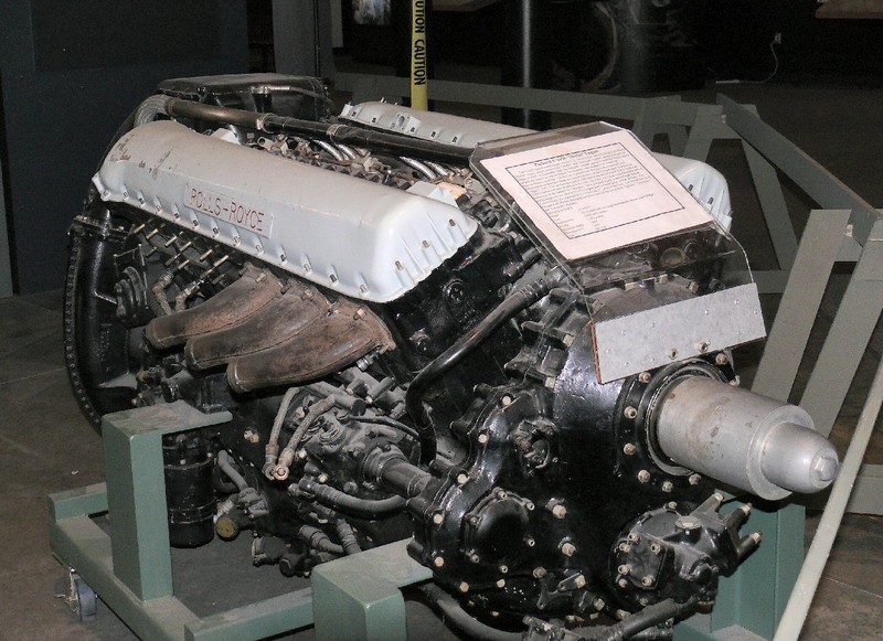 1 of 150,000 Rolls-Royce Merlin engines built for the Spitfire, Hurricane, Mosquito, Lancaster, Halifax and Mustang.