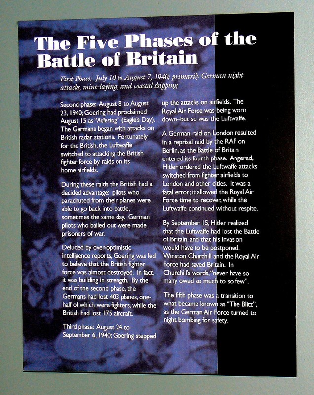 The Battle of Brtain foiled Germany's plan to invade and conquer Britain.