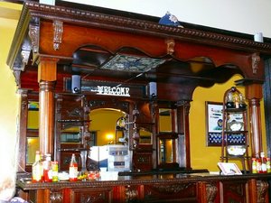 typical pub bar