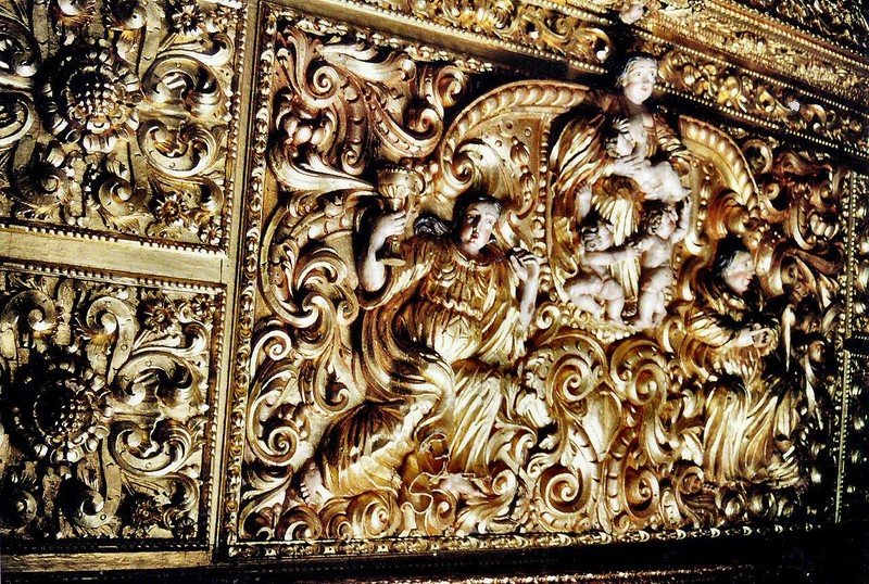 detail of gilding