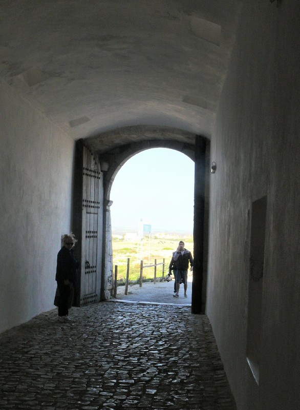 entrance to Henry's fortress-school
