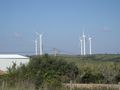 beginning of a wind farm near Sagres