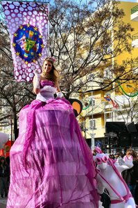 Carnival princess in 2010