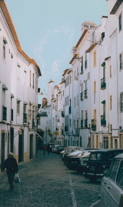 a side street in Old Evora
