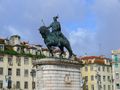Figuera square, commonly called Black Horse square, for its equestrian statue of King João I.
