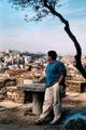 son David overlooking the Alfama later