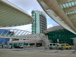 Vasco da Gama shopping centre near the former site of Expo '98
