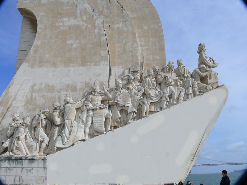 The larger-than-life statues on both sides represent Prince Henry and the explorers and colonizers who built Portugal’s empire.