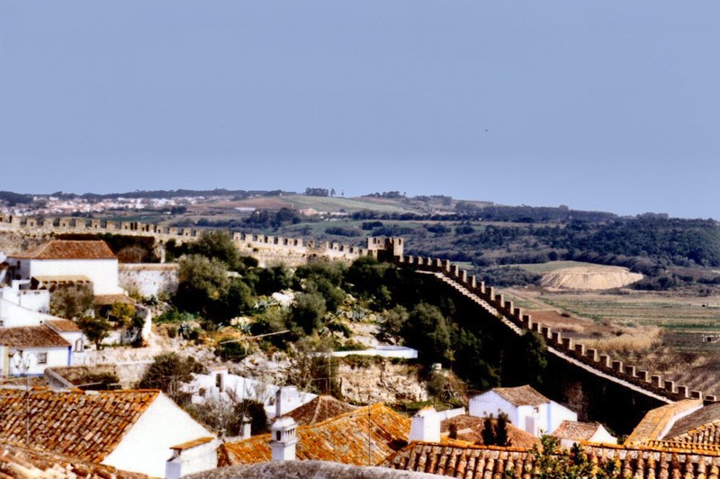 the surrounding countryside, where grapes are grown and light farming is conducted
