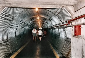 ''Diefenbunker'' entrance tunnel