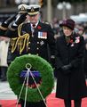 His Excellency Governor General and Mrs. Johnston at Remembrance Day