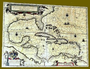 1640 Spanish map