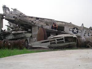 Downed US B-52 