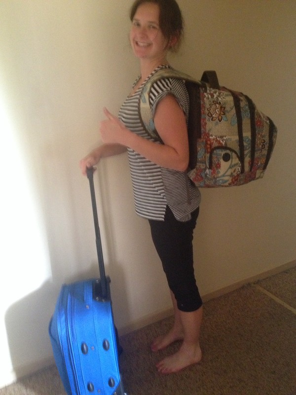 Ready to go abroad with 17 kilograms