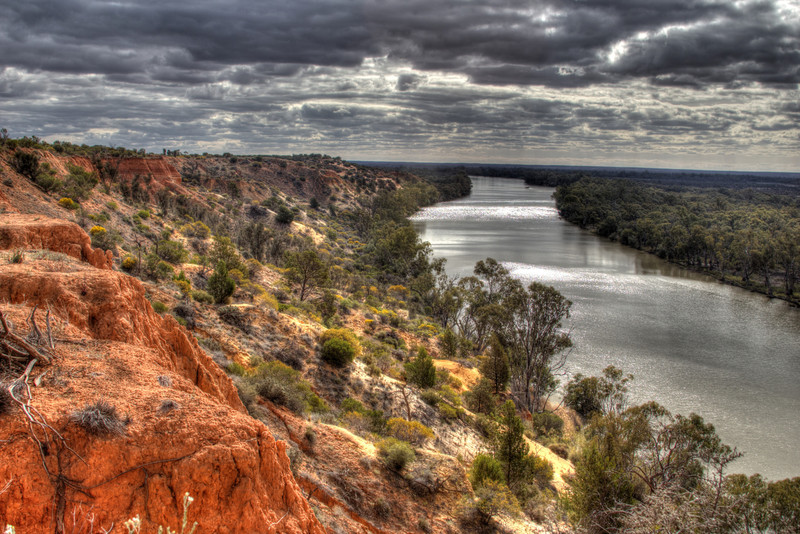 Murray River from Headings Lookout, Murtho Forest Reserve, out of Renmark