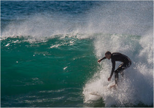 Surfer at Moruya