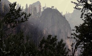 Yosemite Valley skyline
