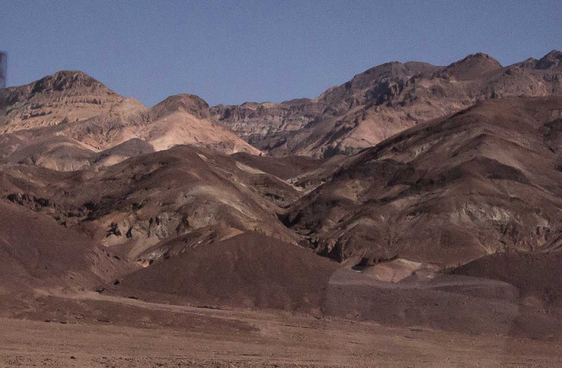 Death Valley landforms and colours