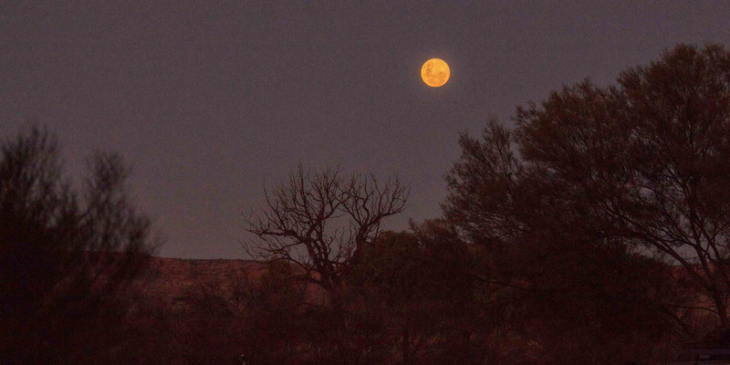 New moon at kings canyon